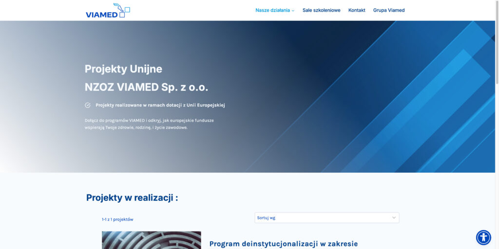 Wyszukwiarka projektów unijnych